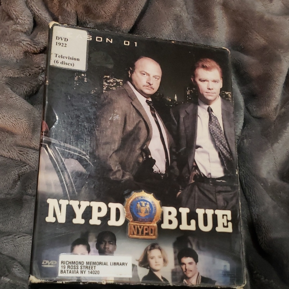 🤯3/$12 NYPD Blue Season 1 DVD Box Set